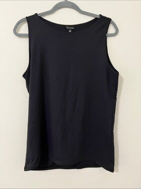 Buckle Women's Black High Neck Sleeveless Tank XXL